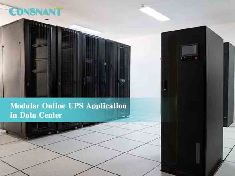 Modular Online UPS Application in Data Center
