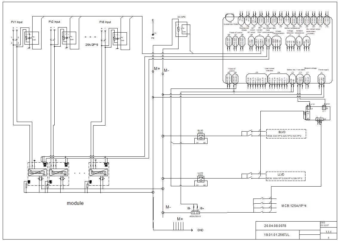 Embedded Hybrid Power Supply 48V 400A (2)