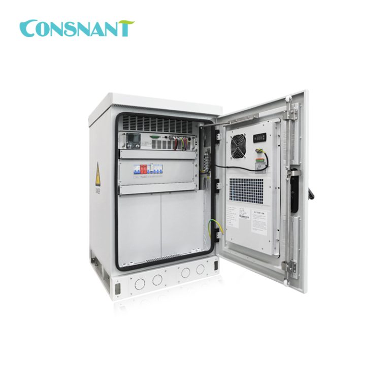 IP56 floor outdoor UPS 1 10KVA with cabinet air conditioner2