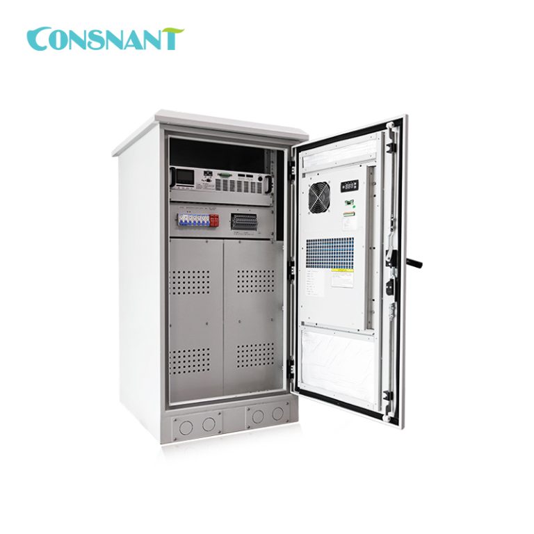 IP56 floor outdoor UPS 1 10KVA with cabinet air conditioner4