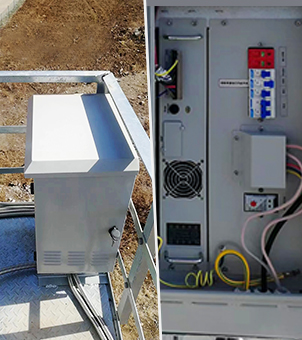 Outdoor Telecom Base Station Project