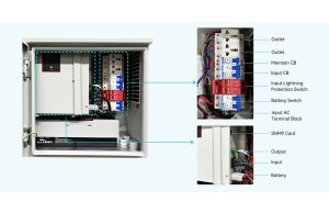 Pole Wall Mounted Outdoor UPS 1K 600VA 360W7