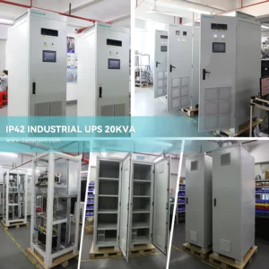 CONSNANT Industrial UPS Cabinets in Factory Installation